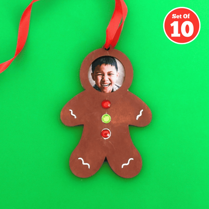 Setof 10 - Gingerbread Man Photo Frame