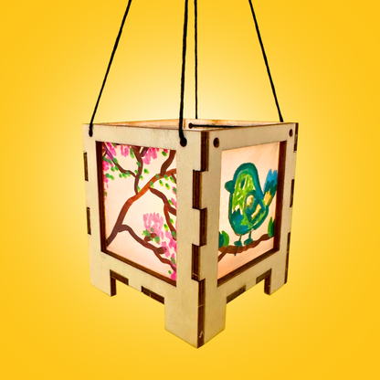 Set of 10 - Glowing Box Lantern