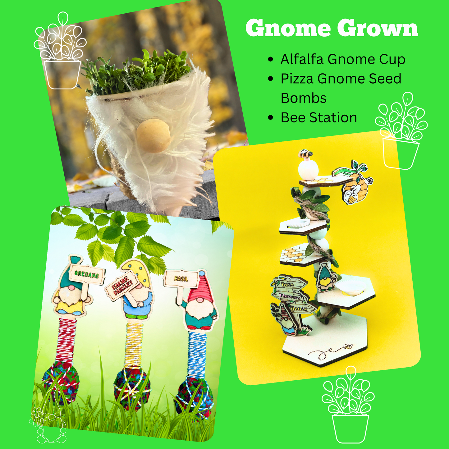 Gnome Grown Craft & Play Discovery Box