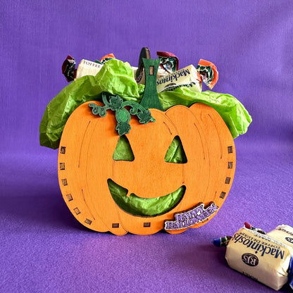 Set of 10 - Halloween Jack-o-Lantern