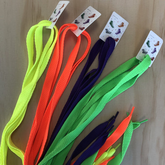 Neon Shoelaces 2cm x 1.2