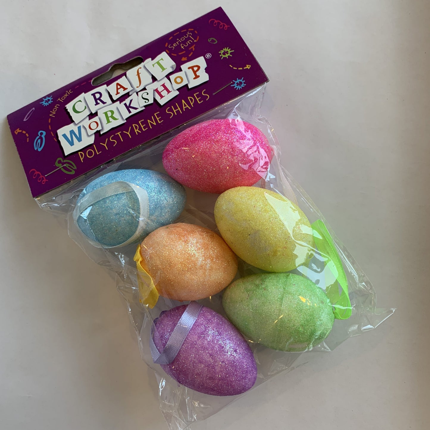 Foam Eggs 6 pieces