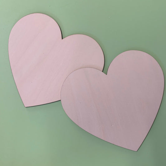 Large 20cm Wooden Heart