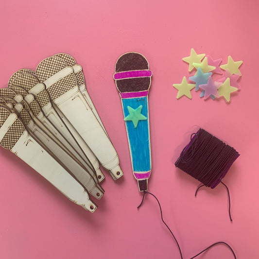 Microphone Making Craft Music Themed Crafts – The Make Company