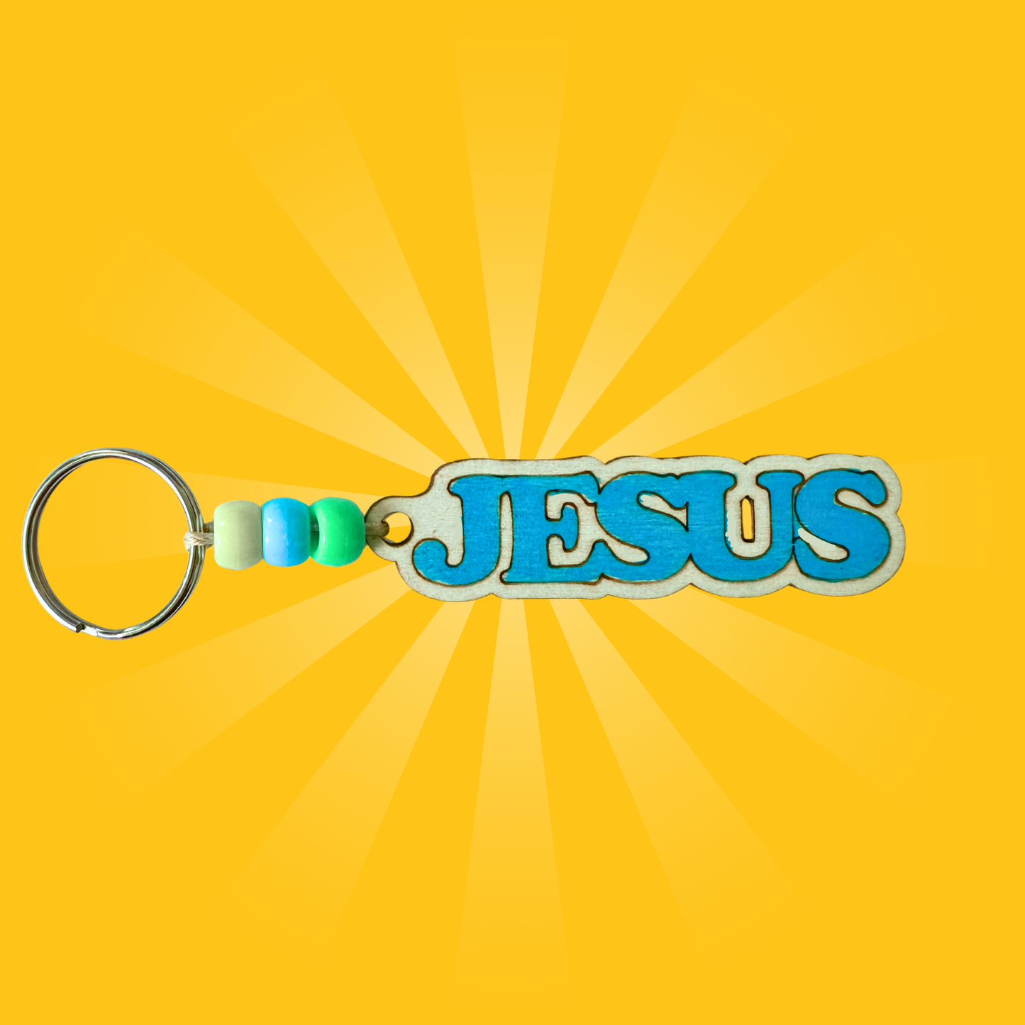 Set of 10 - Jesus Keyring