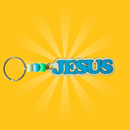 Set of 10 - Jesus Keyring