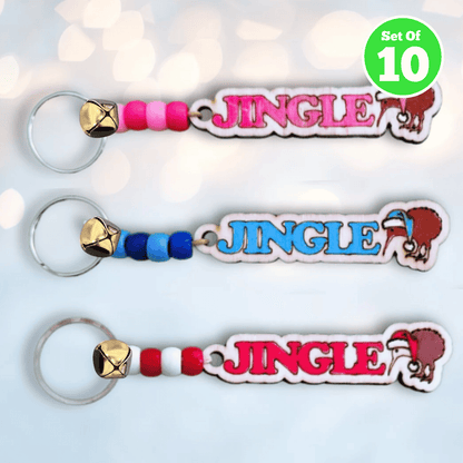 Set of 10 - Jingle Bag Charm