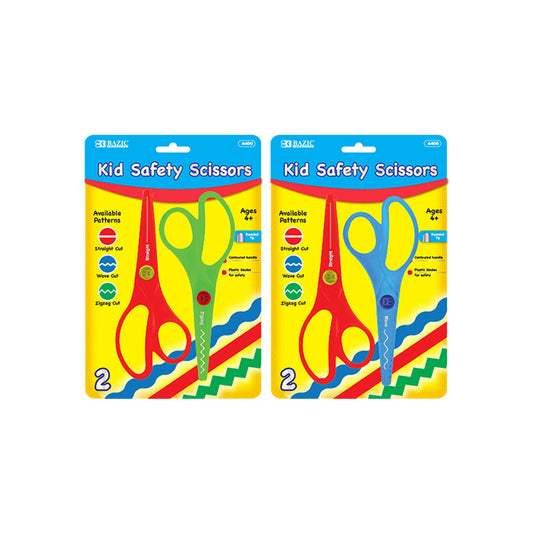 Kids Safety Scissors 2 Pack