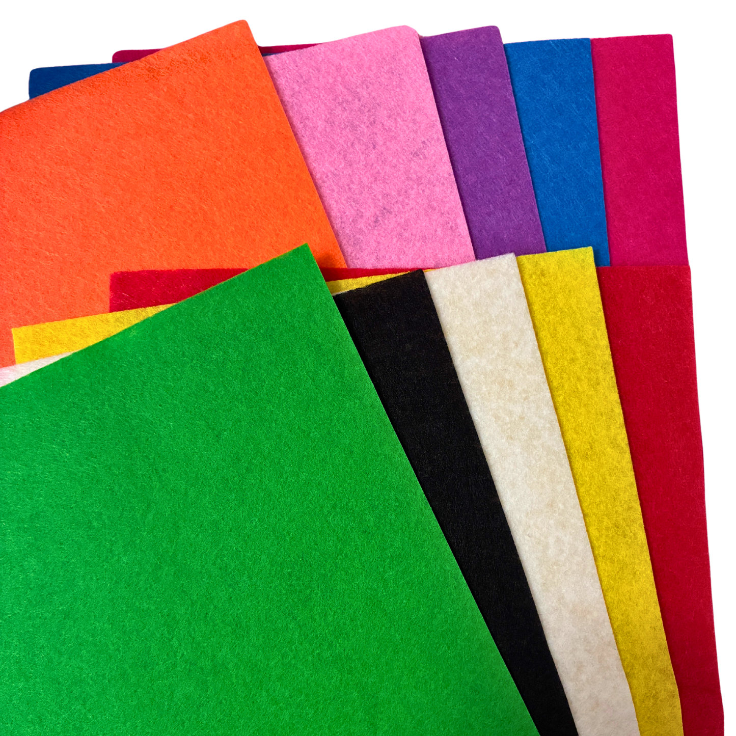 Multi-Coloured A4 Felt Sheets