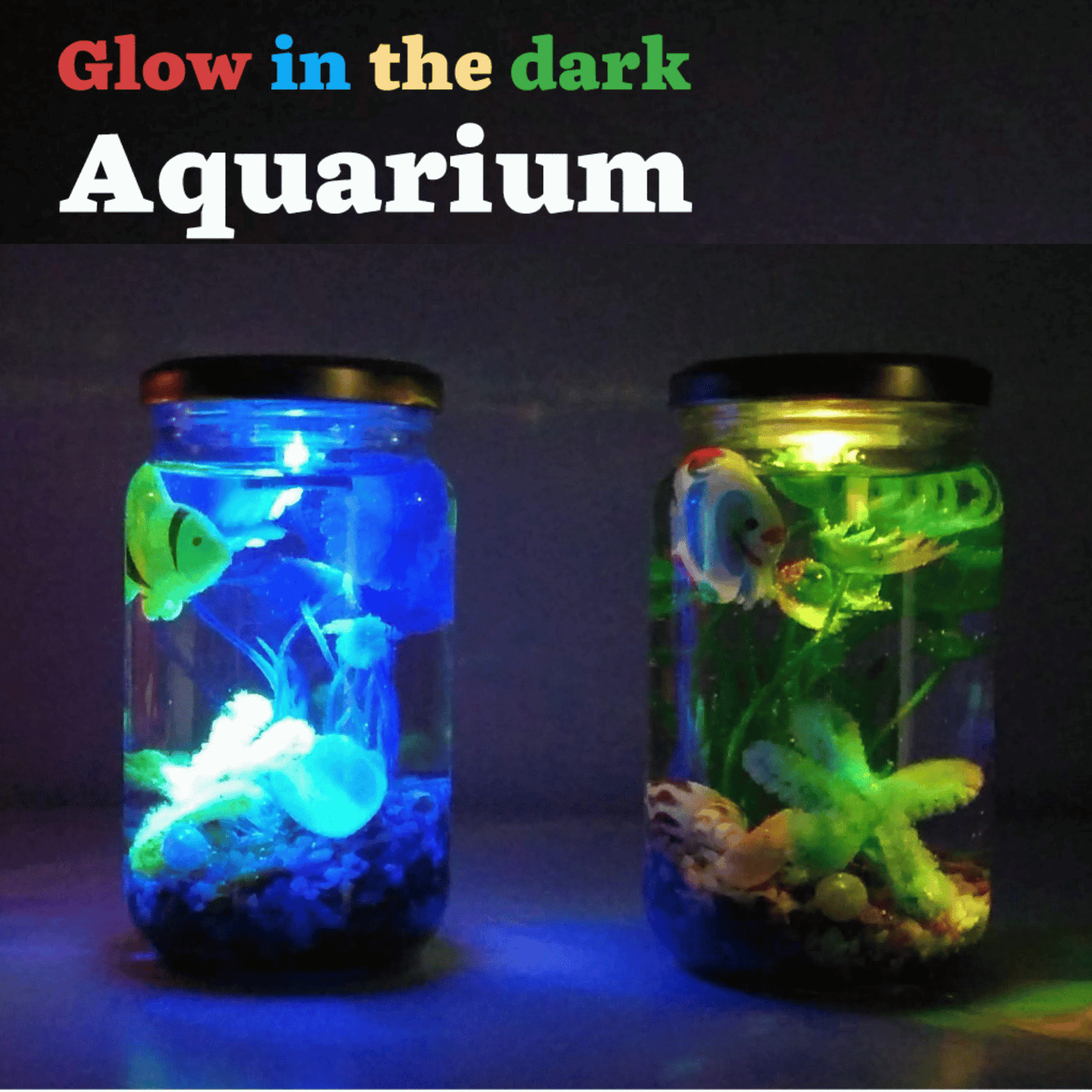 Light Up Aquarium Jar Craft Kit