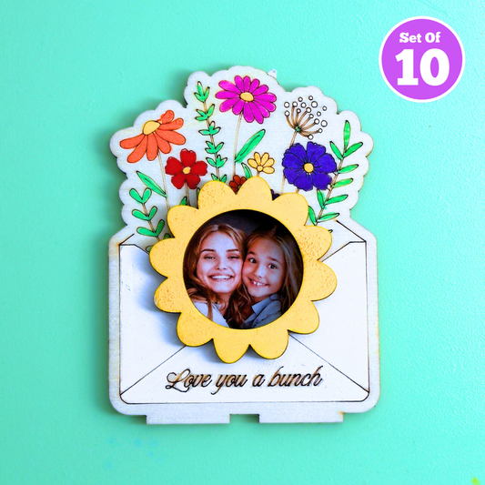 Set of 10 - Flower Frame