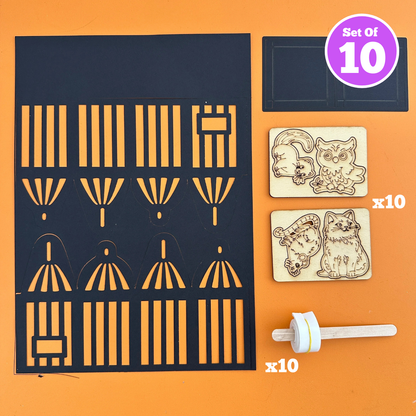 Set of 10 - Magic Pet Travel Cage