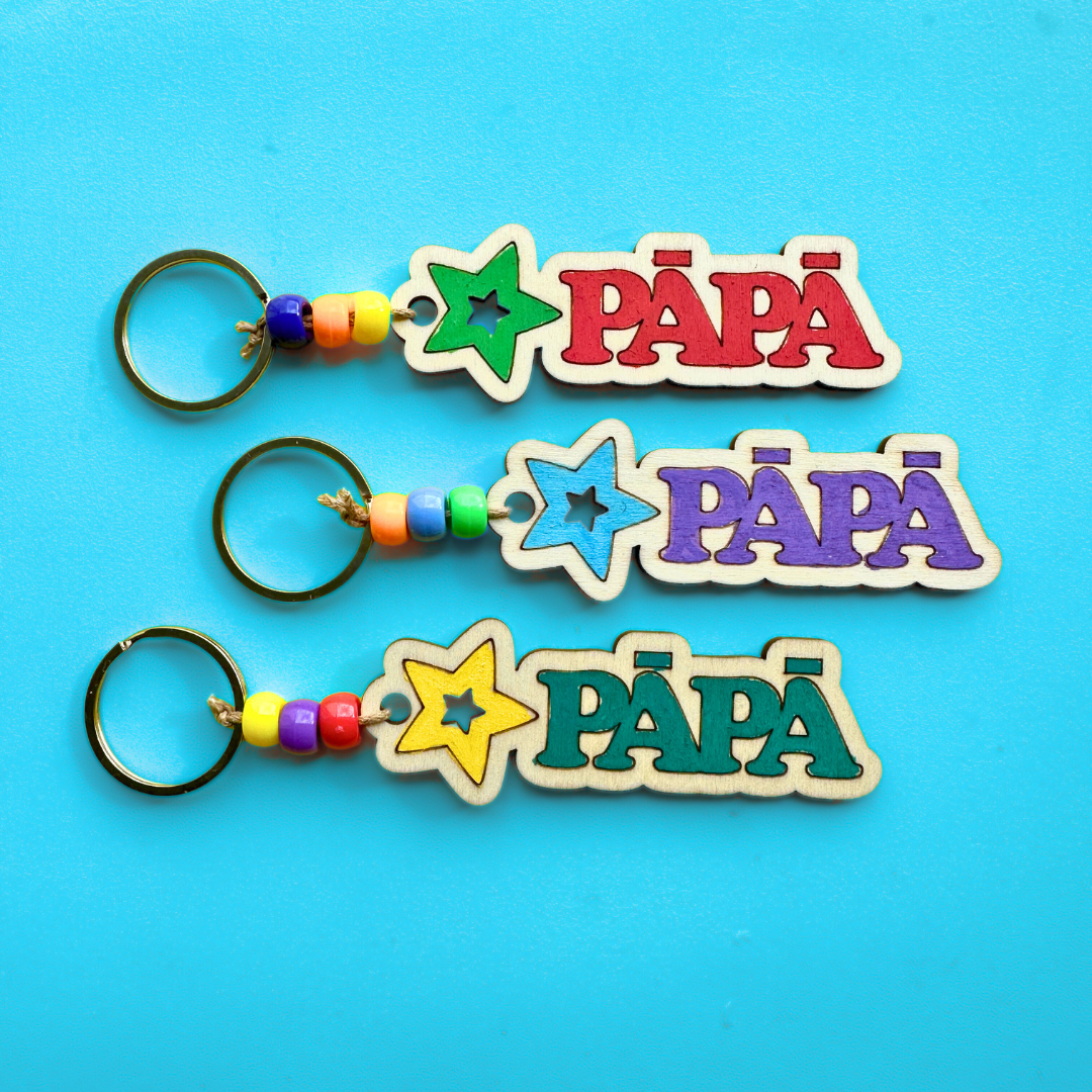Pāpā Keyring