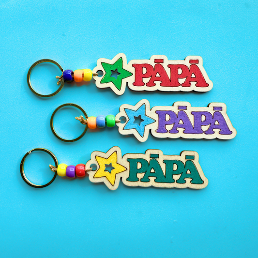 Pāpā Keyring