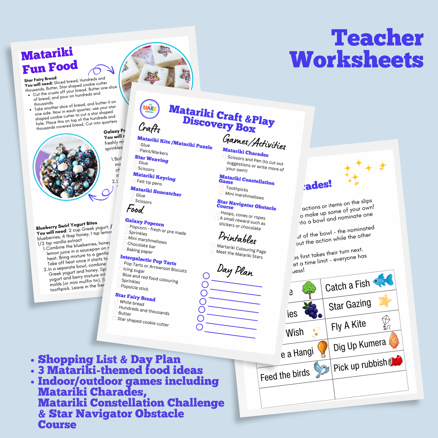 Junior Matariki Full Day Group Activity Pack