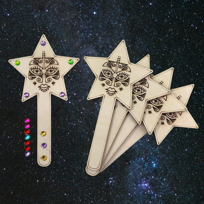 Matariki Star Wand