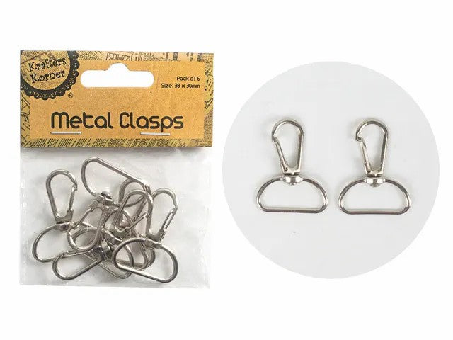 Metal clasps