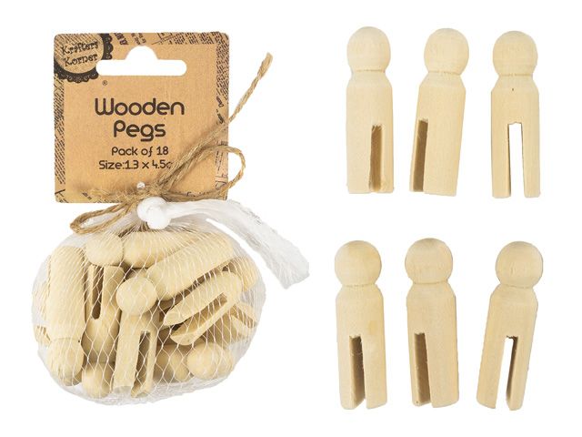 Mini Baby Peg dolls