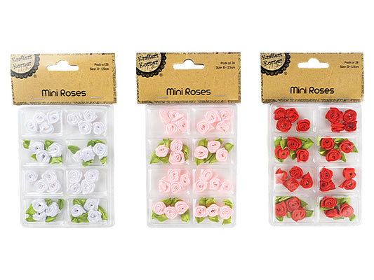 Mini Roses - Pack of 28