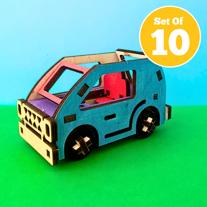 Set of 10 - Mini Car