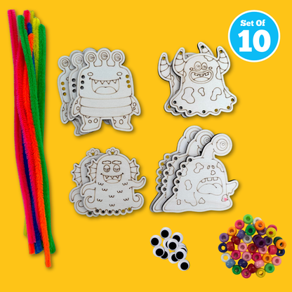 Set of 10 - Monster Aliens
