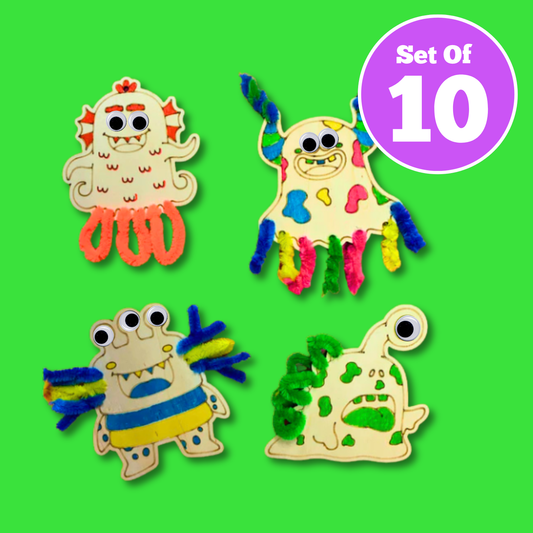 Set of 10 - Monster Aliens