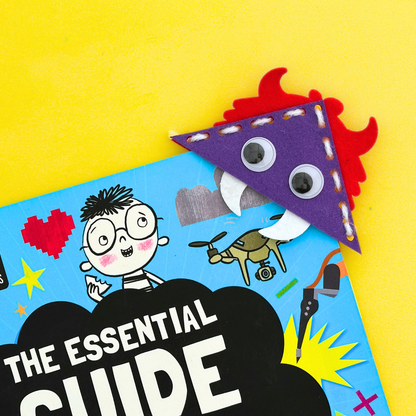 Set of 10 - Monster Bookmark