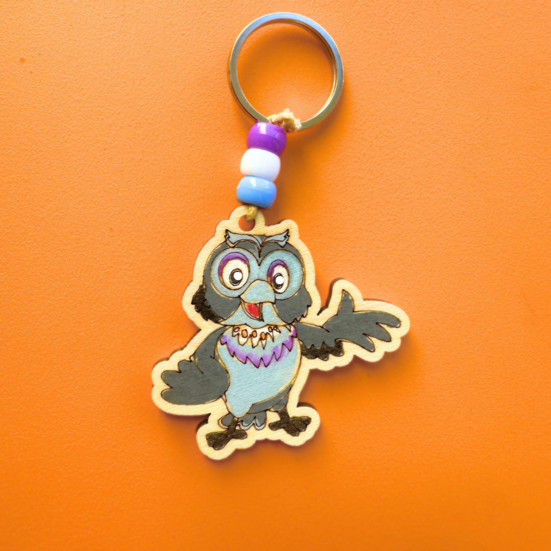 Morepork Bag Charm