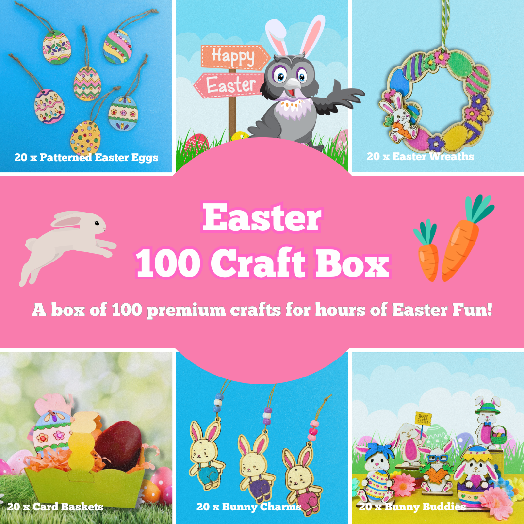 Easter 100 Craft Box
