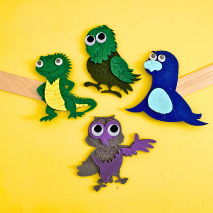 Set of 10 - NZ Icon Puppets 4 piece