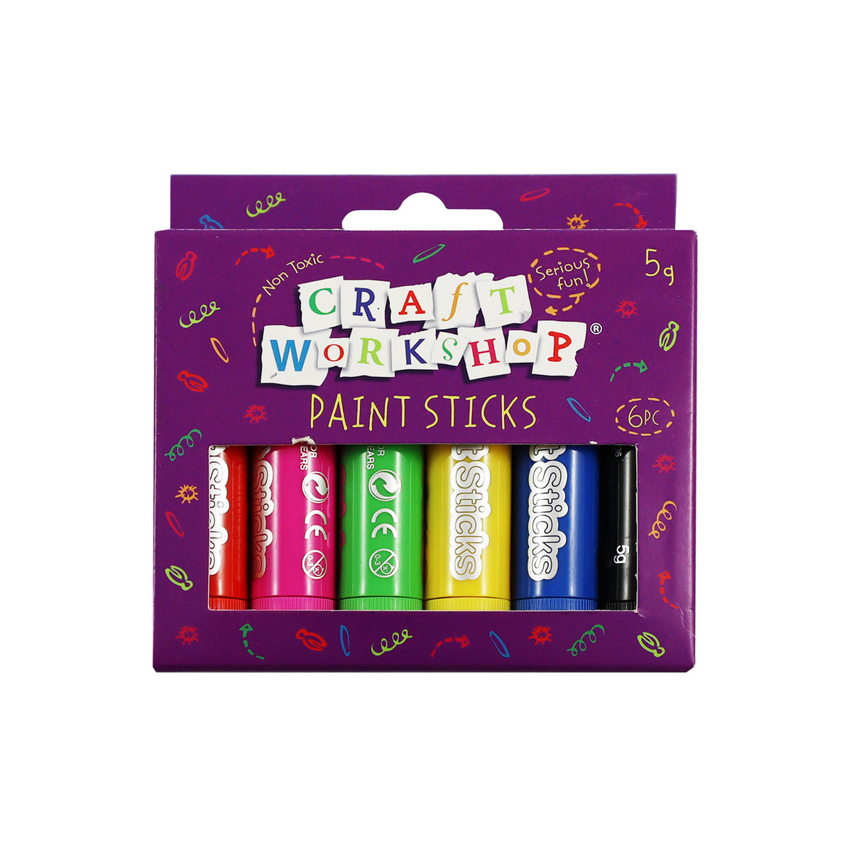 Stick Pes Paint Stick Pens 6 pieces – The Make Company