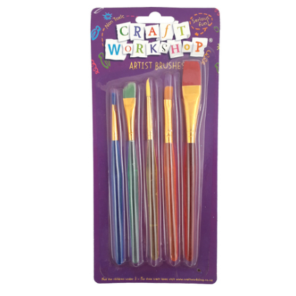 kids paint brush set