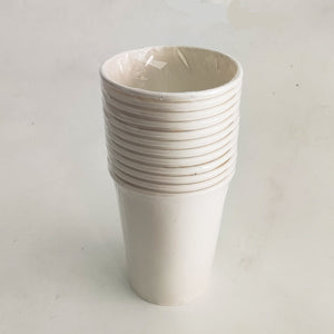 White Paper cups 12pc