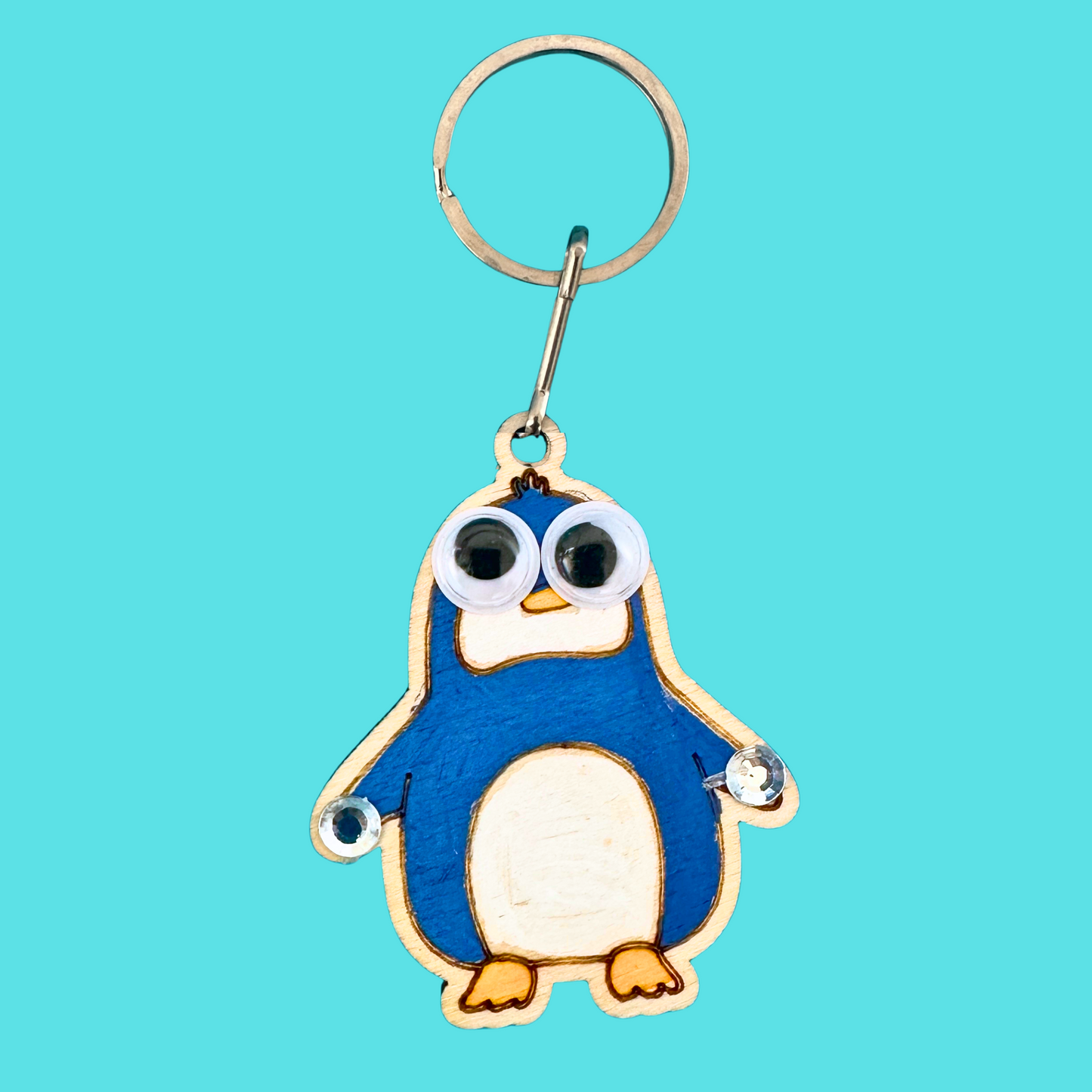 100 Key Ring & Bag Charm Craft Box