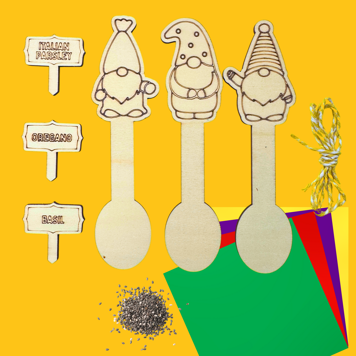 Gnome Pizza Seed Bombs