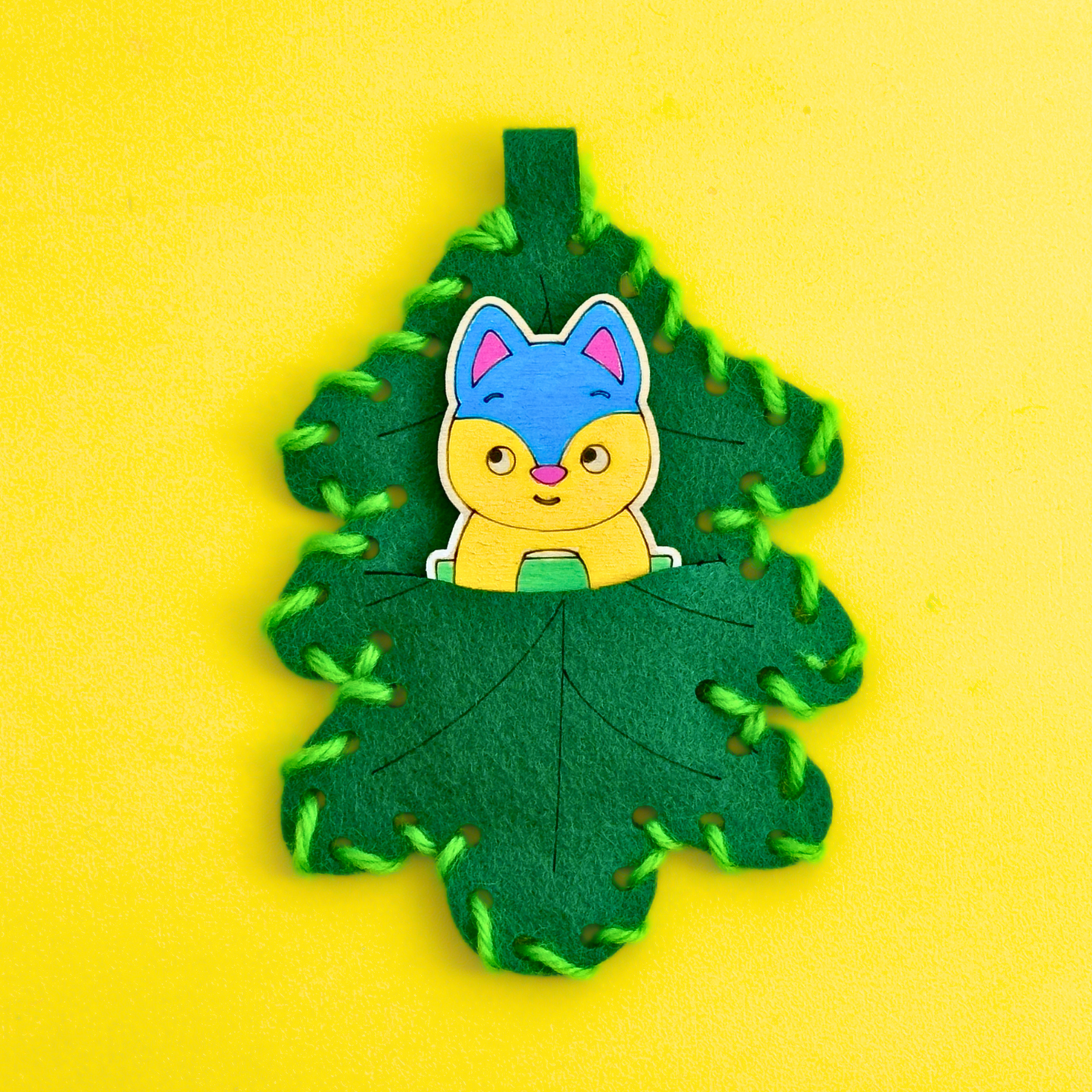Set of 10 - Pocket Hug Sleepy Leaf