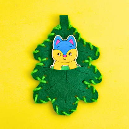 Set of 10 - Pocket Hug Sleepy Leaf