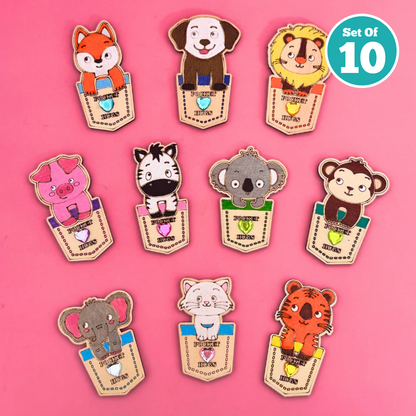 Set of 10 - Pocket Hugs