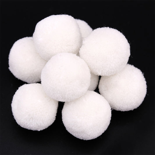 Pom Poms - White