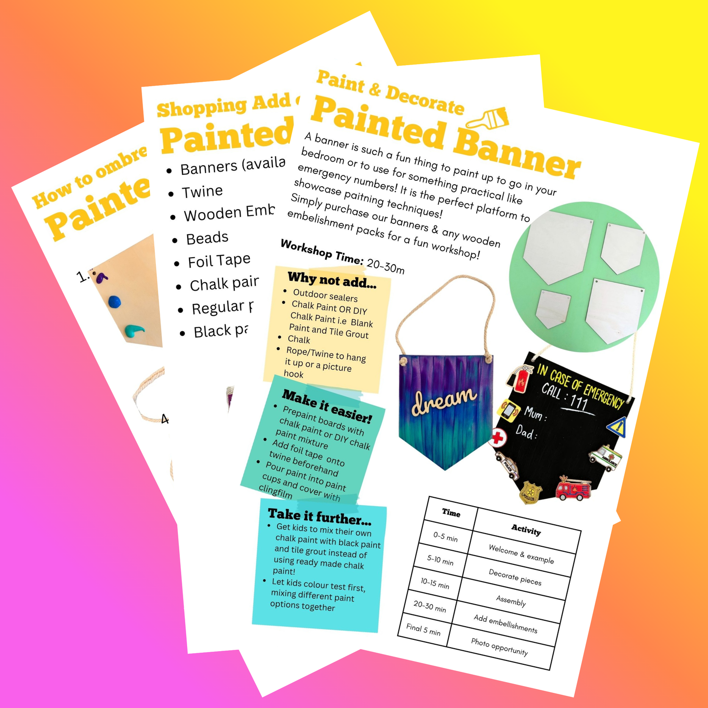 Painted Banner Workshop Success Guide