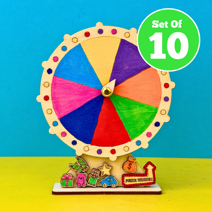 Set of 10 - Prize Wheel