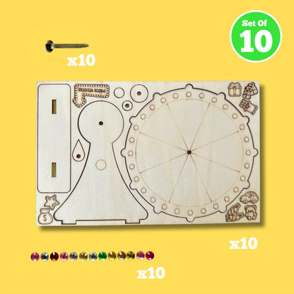 Set of 10 - Prize Wheel