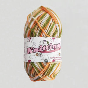Variegated Pumpkin Spice Yarn