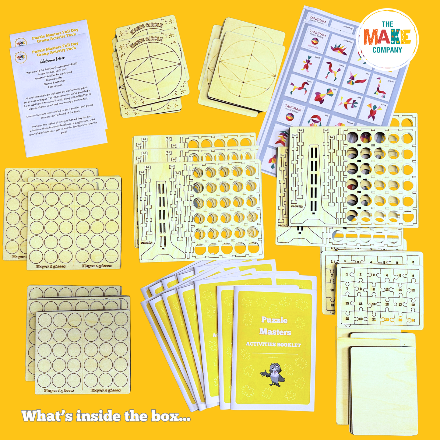 Puzzle Masters Full Day Group Activity Pack