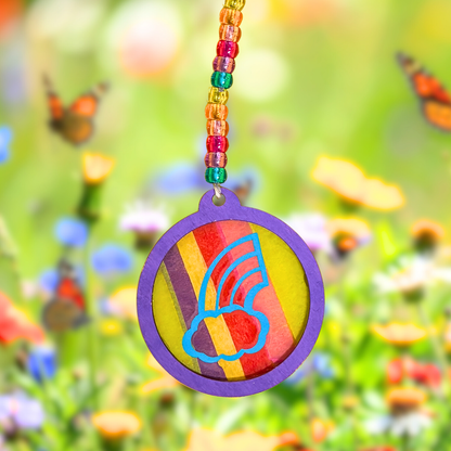 Set of 10 - Rainbow Sun Catcher