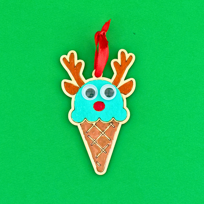 Set of 10 - Ice Cream Decoration