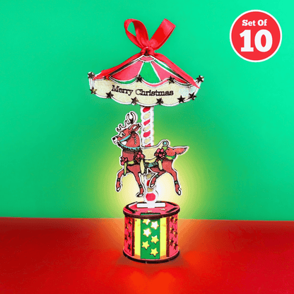 Set of 10 - Reindeer Carousal