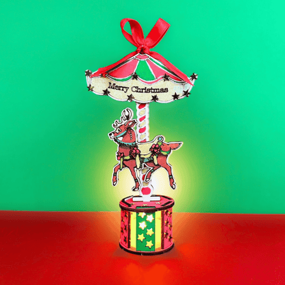 Set of 10 - Reindeer Carousal