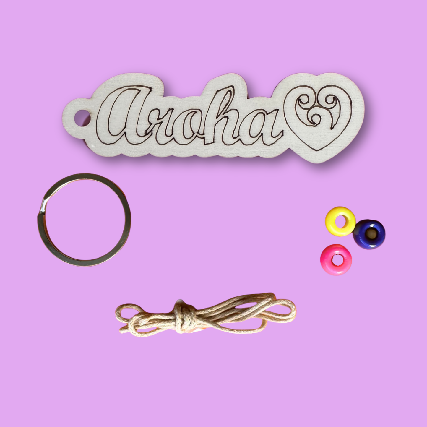 Aroha Keyring