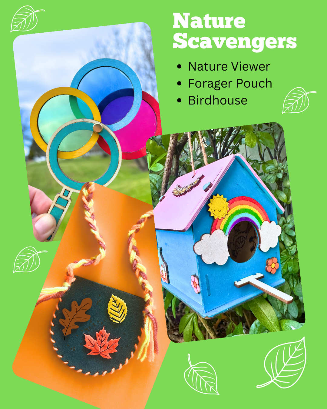 Nature Scavenger Craft & Play Discovery Box